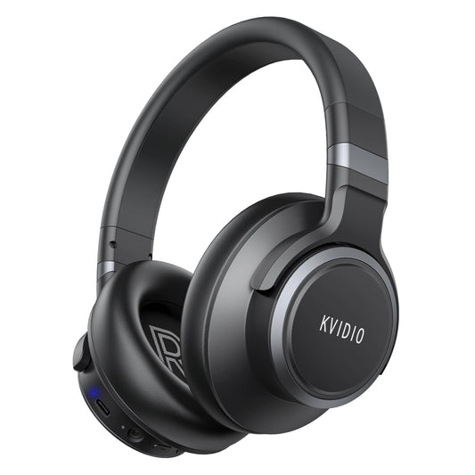 Noise Cancelling Bluetooth Headphones with Deep Bass