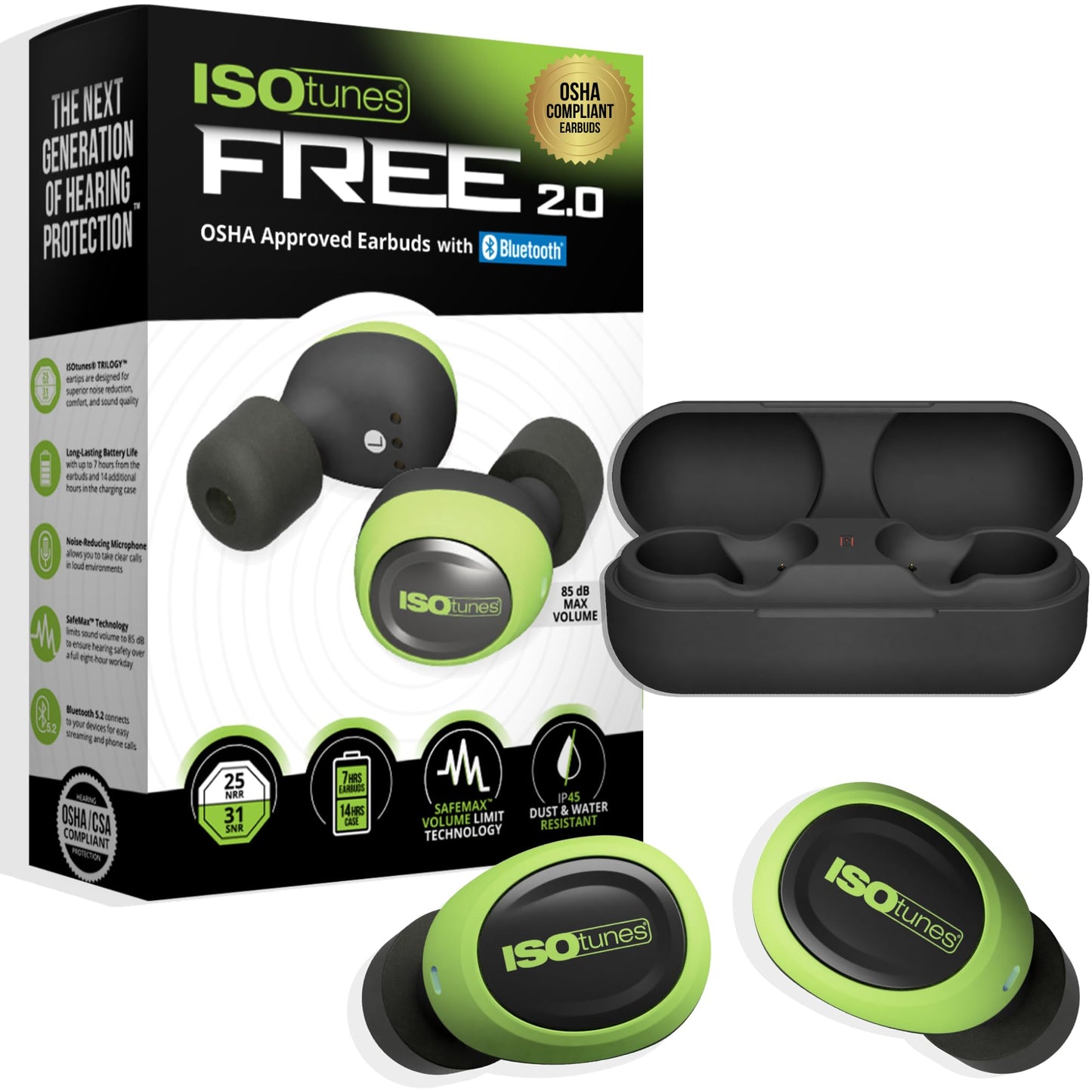 Bluetooth Hearing Protection Work Earbuds