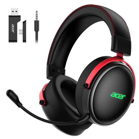Acer 2.4GHz Wireless Gaming Headsets 50mm Drivers